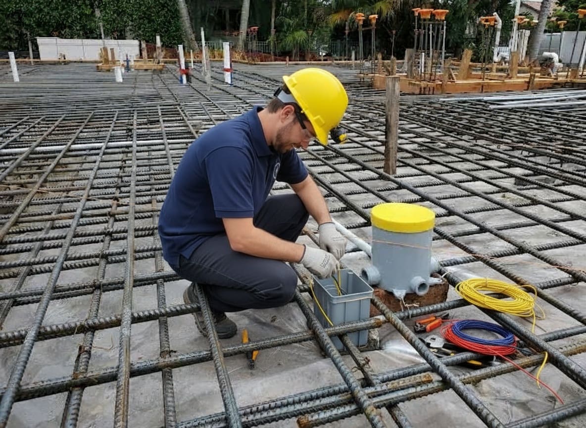 New Electrician Installation Service Laying Wiring Sunrise